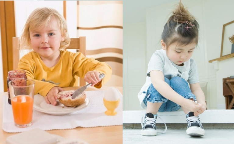 DẠY KỸ NĂNG SỐNG CHO TRẺ 3 TUỔI